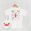 Beach Doodles (Kids Back Print)
