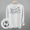 Soccer Mom (Script + Doodles) (Back Print) by Ivy + Cloth