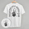 Overstimulated Nurses Club (Back Print) by Ivy + Cloth