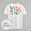 Fullness Of Joy Colorful (Back Print) by Ivy + Cloth