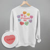 My Students Are (Candy Hearts) (Back Print) by Ivy + Cloth