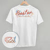 Boston Doodles (Back Print)