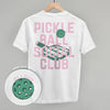Pickleball Social Club Pink & Green (Back Print) by Ivy + Cloth