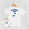 Birthday Boy Varsity #7 (Kids Back Print)