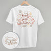 Book Girl Autumn (Back Print) by Ivy + Cloth
