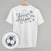 Soccer Mom (Script + Doodles) (Back Print) by Ivy + Cloth