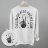 Overstimulated Nurses Club (Back Print) by Ivy + Cloth