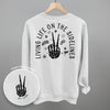 Living Life On The Sidelines Soccer (Back Print) by Ivy + Cloth