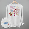 Bon Appetit Doodles (Back Print) by Ivy + Cloth