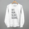 Hit Run Slide Score by Ivy + Cloth