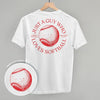 Just A Guy Who Loves Softball (Back Print) by Ivy + Cloth