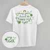 May Your Heart Be Happy And Light (Back Print) by Ivy + Cloth