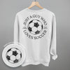 Just A Guy Who Loves Soccer (Back Print) by Ivy + Cloth