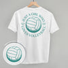 Just A Girl Who Loves Volleyball (Back Print) by Ivy + Cloth