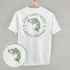 Just A Guy Who Loves Fishing (Back Print) by Ivy + Cloth