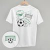 Soccer Mom Doodle (Back Print) by Ivy + Cloth