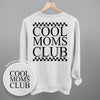 Cool Moms Club Checkered (Back Print) by Ivy + Cloth
