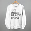 I Like Baseball and Maybe 3 People by Ivy + Cloth