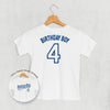 Birthday Boy Varsity #4 (Kids Back Print) by Ivy + Cloth