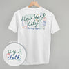 New York City Doodles (Back Print) by Ivy + Cloth