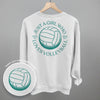 Just A Girl Who Loves Volleyball (Back Print) by Ivy + Cloth