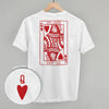 Queen Of Hearts (Back Print) by Ivy + Cloth