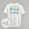 Weekend Forecast- Boating and Drinking (Back Print) by Ivy + Cloth