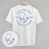 Just A Girl Who Loves Being A Nurse (Back Print) by Ivy + Cloth