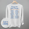 Enjoy The Little Things List (Back Print) by Ivy + Cloth