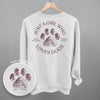 Just A Girl Who Loves Dogs (Back Print) by Ivy + Cloth