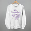 On Gamedays, We Wear Purple by Ivy + Cloth