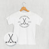 Just A Kid Who Loves Hockey (Kids Back Print) by Ivy + Cloth