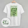 How Lucky Are We Guest Check (Back Print) by Ivy + Cloth