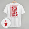 King Of Hearts (Back Print) by Ivy + Cloth
