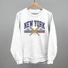New York Baseball (Blue/Orange) by Ivy + Cloth