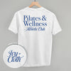 Pilates & Wellness Athletic Club (Back Print) by Ivy + Cloth