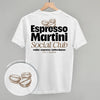 Espresso Martini Social Club (Back Print) by Ivy + Cloth