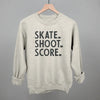 Skate Shoot Score Hockey by Ivy + Cloth