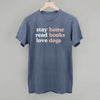 Stay Home Read Books Love Dogs by Ivy + Cloth