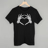 Skeleton Hands Heart by Ivy + Cloth