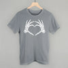 Skeleton Hands Heart by Ivy + Cloth