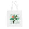 Pickleball Floral Repeated Tote Bag by Ivy + Cloth
