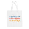 Saltwater, Seashells, Sunshine Tote Bag by Ivy + Cloth