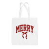 Merry Arch + Bow Tote Bag by Ivy + Cloth