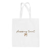 Shopping Local Script + Bow Tote Bag by Ivy + Cloth