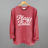 Play Ball (Vintage Script White) by Ivy + Cloth