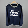 Play Ball (Vintage Script White) by Ivy + Cloth