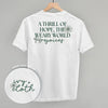 The Thrill Of Hope, The Weary World Rejoices (Back Print)