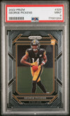 Graded 2022 Panini Prizm George Pickens #329 Rookie RC Football Card PSA 9 Mint