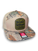 I Got A Boat | Rawhide Leather Patch Hat Realtree Camo by Luckless Outfitters